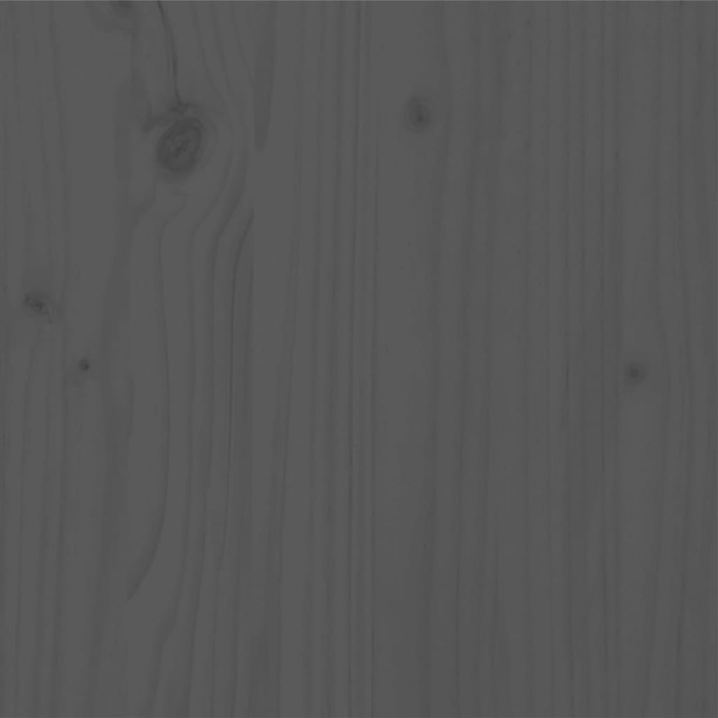 Giroletto Grigio in Legno Massello 200x200 cm | homemem39