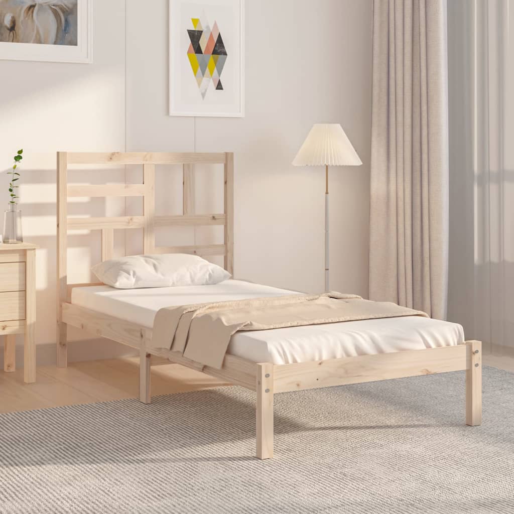 Giroletto in Legno Massello 90x190 cm Single | homemem39