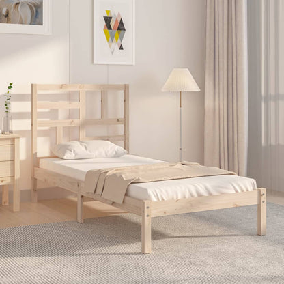 Giroletto in Legno Massello 90x190 cm Single | homemem39
