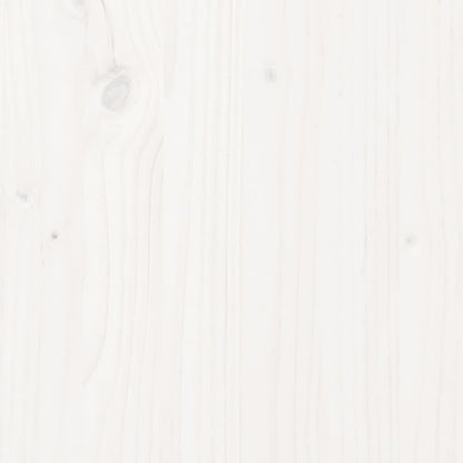 Giroletto Bianco in Legno Massello 140x190 cm | homemem39
