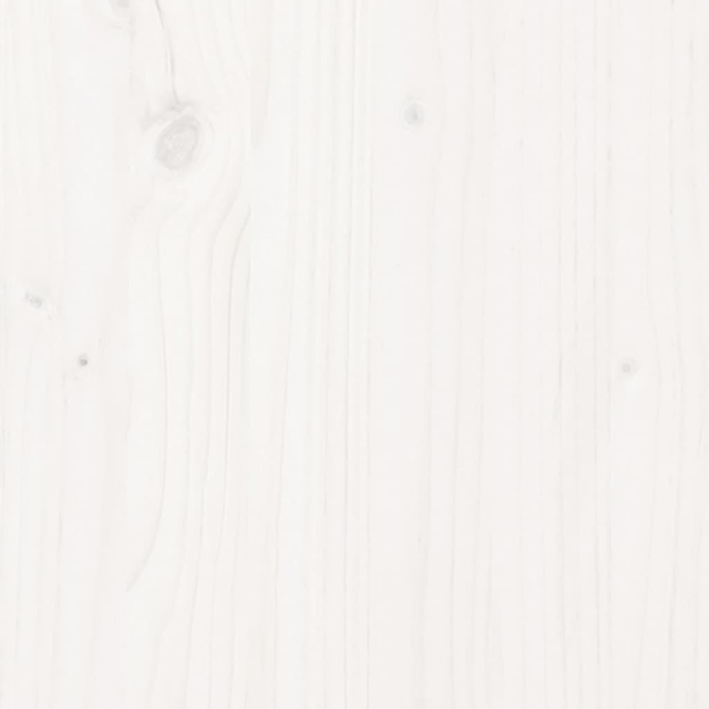 Giroletto Bianco in Legno Massello 100x200 cm | homemem39
