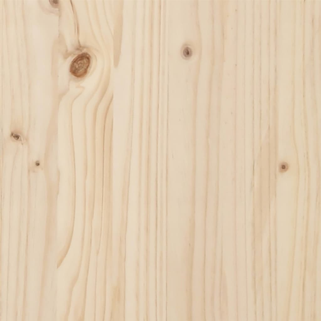 Giroletto senza Materasso in Legno Massello 200x200 cm | homemem39