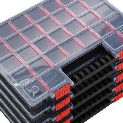 Scatole di Assortimento 10 pz 40x30x5 cm Polipropilene | homemem39
