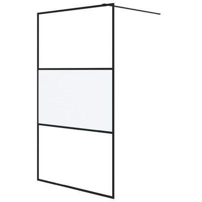 Parete Doccia Walk in 115x195 cm Vetro Semi Smerigliato ESG - homemem39