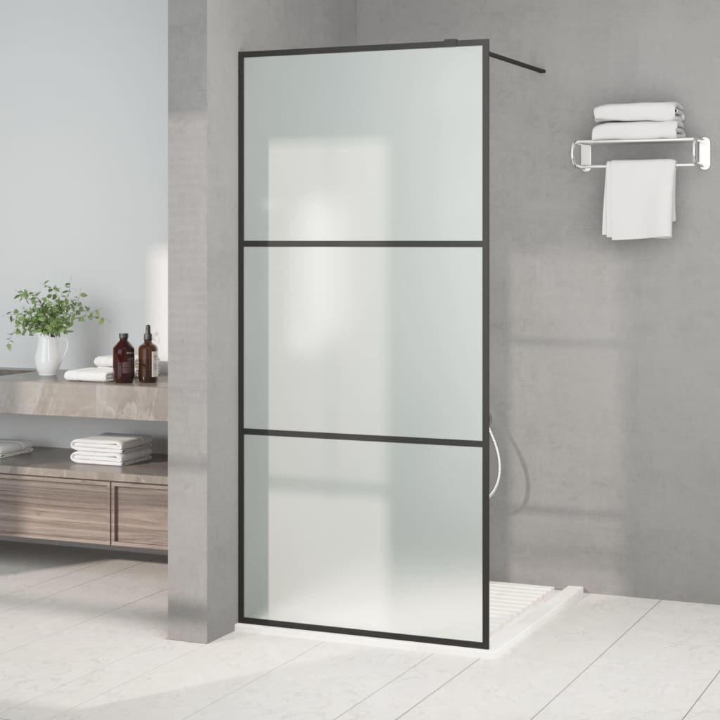 Parete Doccia Walk in 90x195 cm Vetro Smerigliato ESG | homemem39