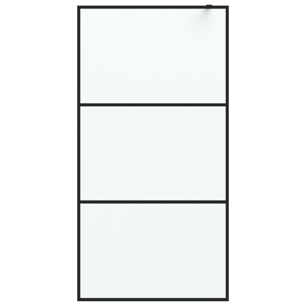 Parete Doccia Walk in 100x195 cm Vetro Smerigliato ESG | homemem39