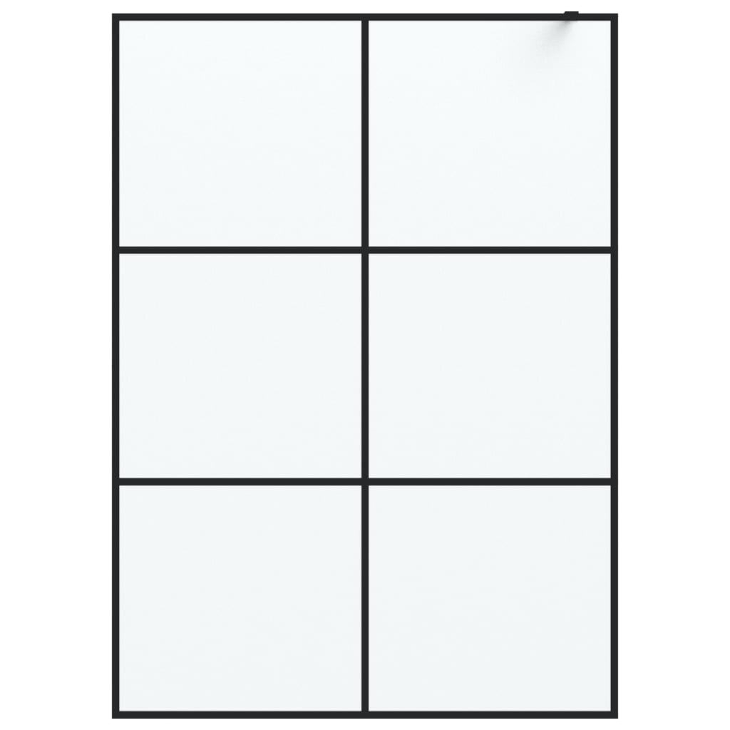 Parete Doccia Walk in 140x195 cm Vetro Smerigliato ESG