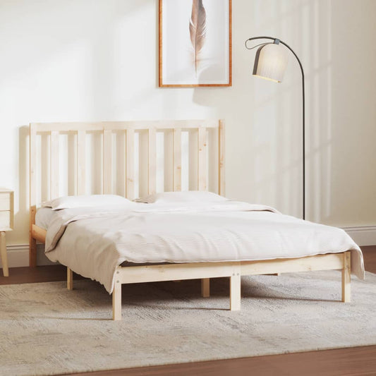 Giroletto senza Materasso 135x190 cm in Legno Massello di Pino | homemem39