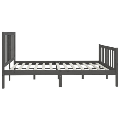 Giroletto Grigio in Legno Massello 200x200 cm | homemem39