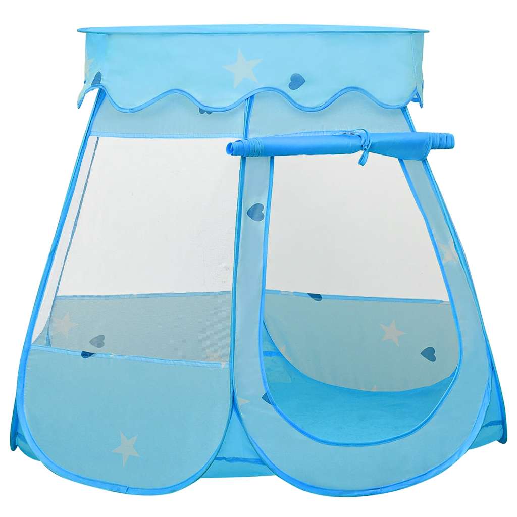 Tenda da Gioco per Bambini Blu con 250 Palline 102x102x82 cm - homemem39