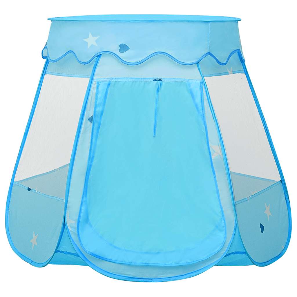 Tenda da Gioco per Bambini Blu con 250 Palline 102x102x82 cm - homemem39