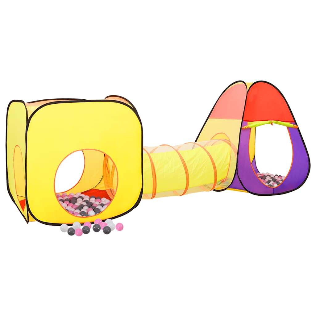 Tenda da Gioco per Bambini 250 Palline Multicolore 255x80x100cm - homemem39
