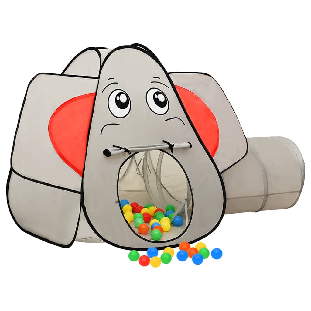 Gray Elephant Children's Play Tent 250 Balls 174x86x101 cm