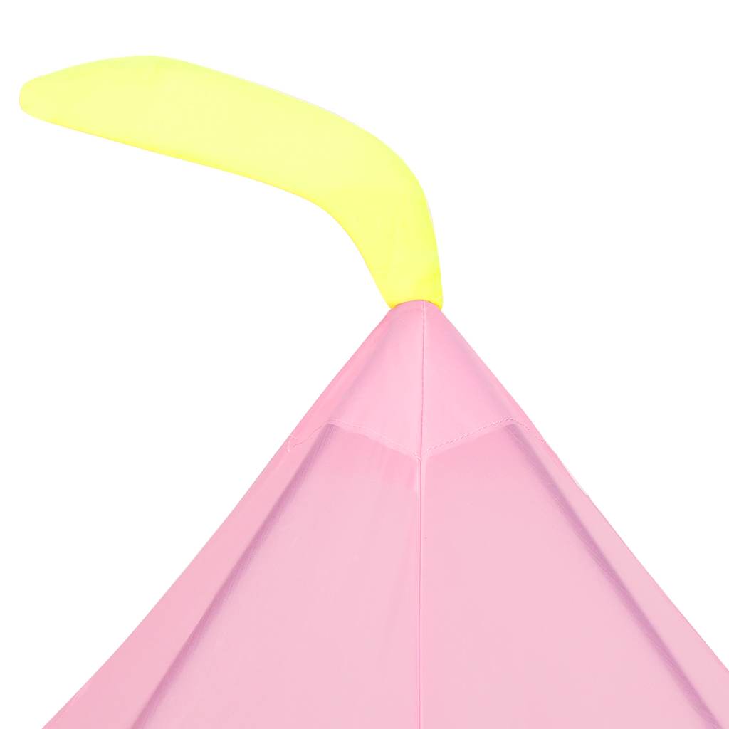 Tenda da Gioco per Bambini Rosa con 250 Palline 100x100x127 cm - homemem39