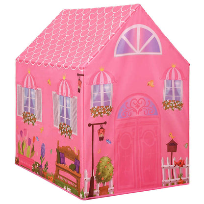 Tenda da Gioco per Bambini Rosa con 250 Palline 69x94x104 cm - homemem39