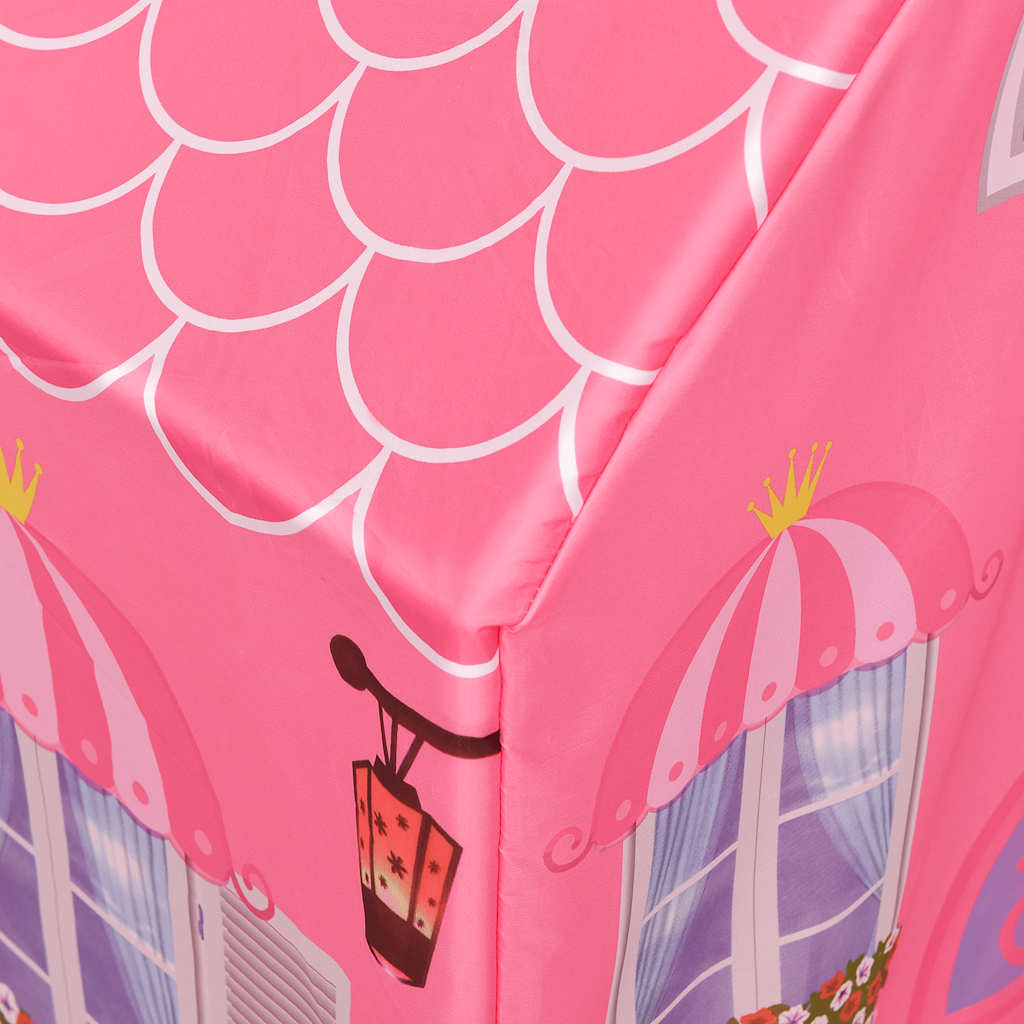 Tenda da Gioco per Bambini Rosa con 250 Palline 69x94x104 cm - homemem39