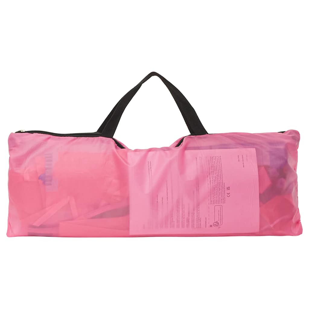 Tenda da Gioco per Bambini Rosa con 250 Palline 69x94x104 cm - homemem39