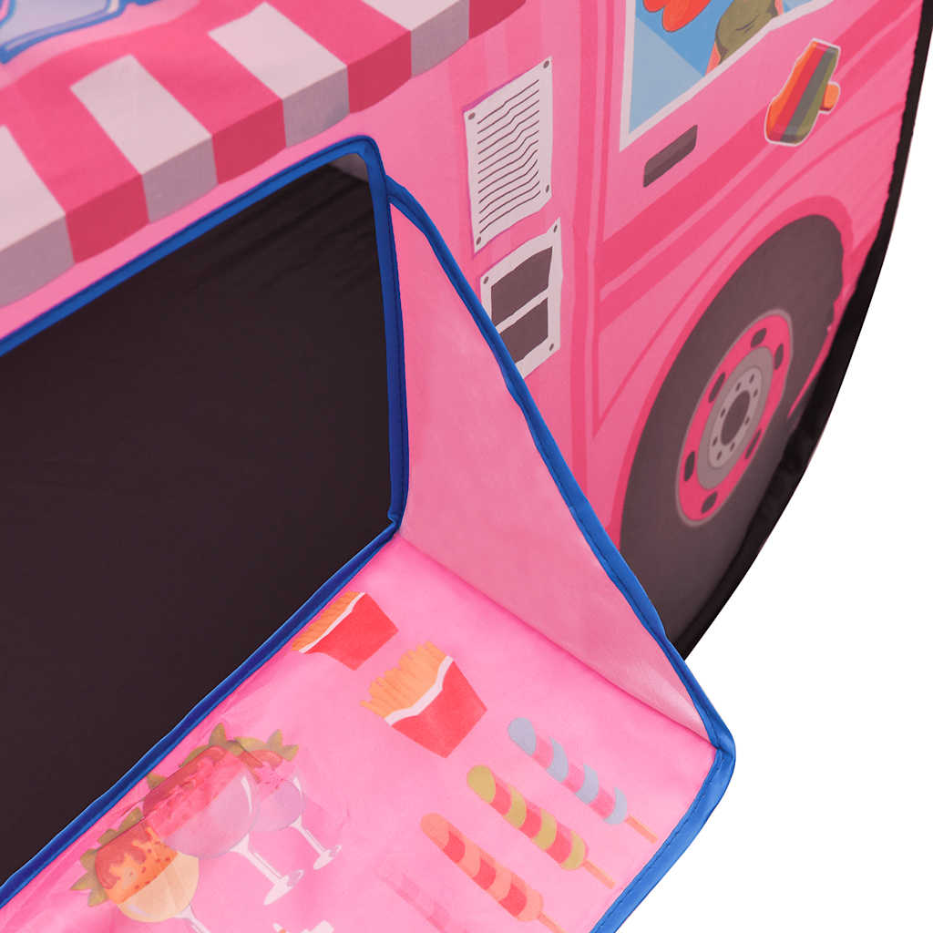 Tenda da Gioco per Bambini Rosa con 250 Palline 70x112x70 cm - homemem39
