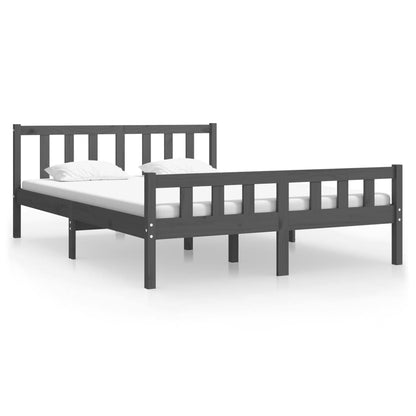 Giroletto Grigio in Legno Massello 140x190 cm | homemem39