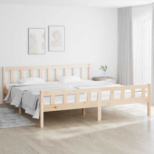 Giroletto senza Materasso in Legno Massello 160x200 cm - homemem39