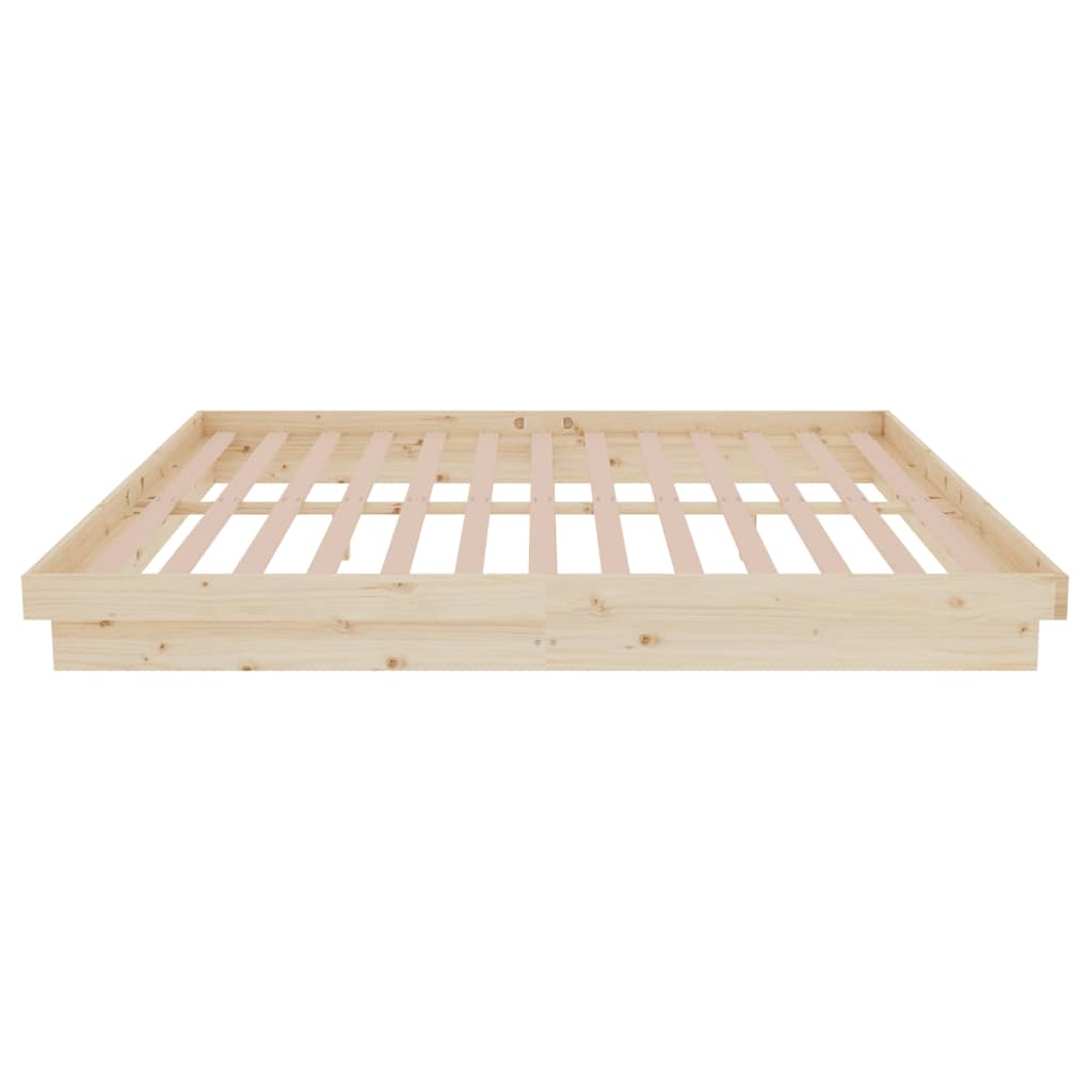 Giroletto senza Materasso in Legno Massello 160x200 cm | homemem39