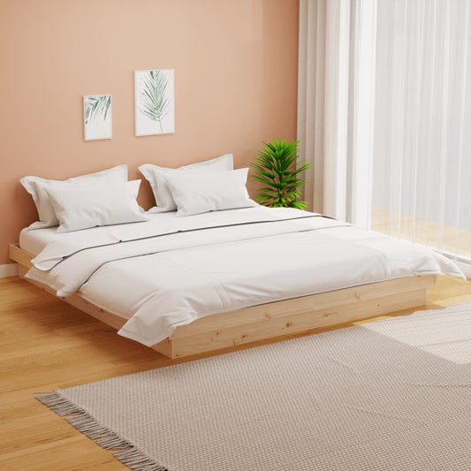 Giroletto senza Materasso in Legno Massello 160x200 cm | homemem39