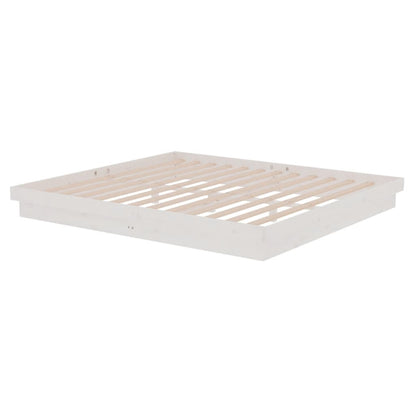 Giroletto Bianco in Legno Massello 180x200 cm Super King | homemem39
