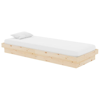 Giroletto in Legno Massello 75x190 cm Small Single - homemem39