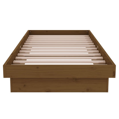 Giroletto senza Materasso Ambra Small Single in Legno Massello - homemem39