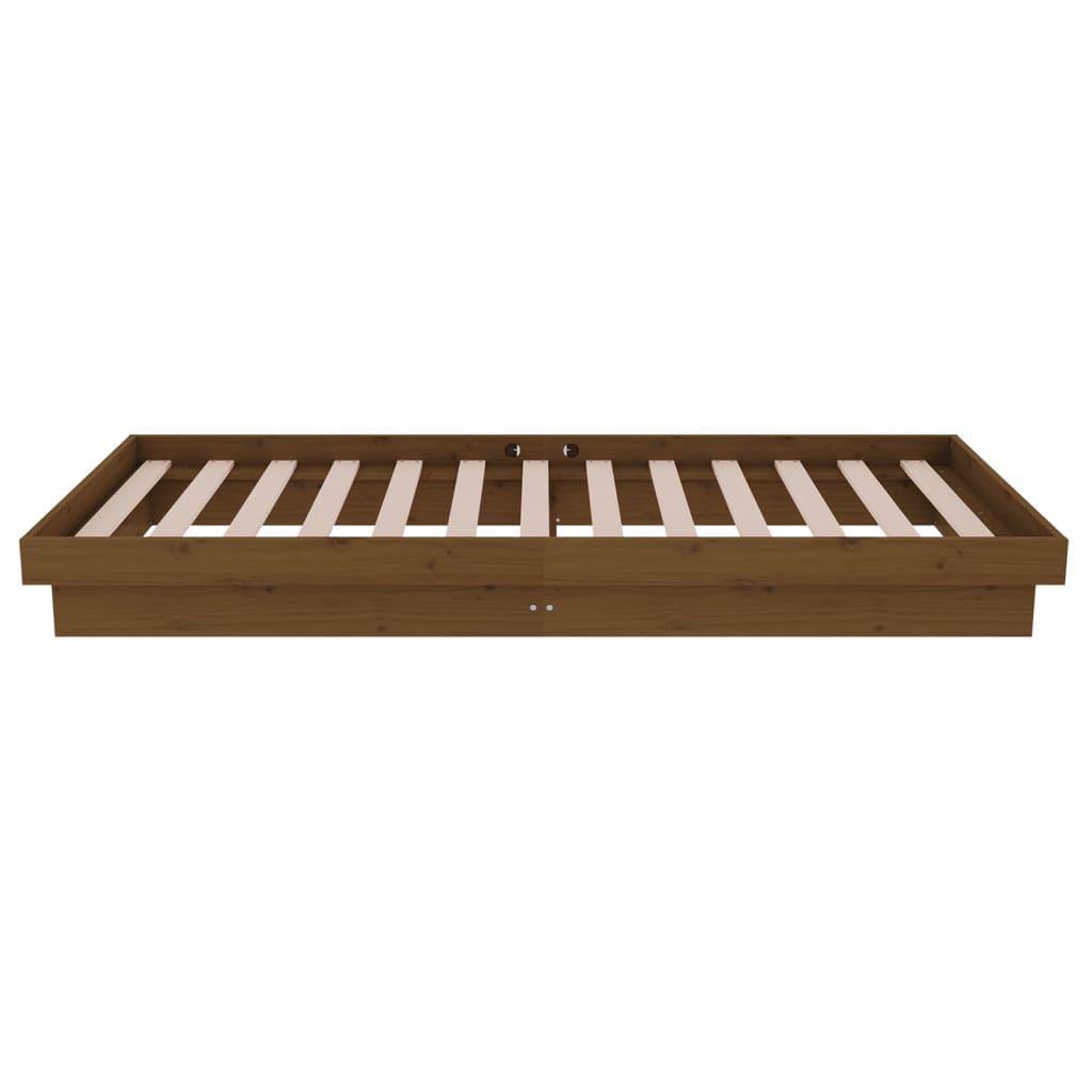 Giroletto senza Materasso Ambra Small Single in Legno Massello - homemem39