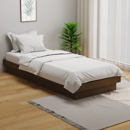 Giroletto senza Materasso Ambra Small Single in Legno Massello - homemem39