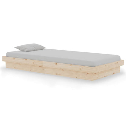 Giroletto in Legno Massello 90x190 cm Single | homemem39