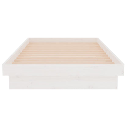 Giroletto Bianco in Legno Massello 90x190 cm Single - homemem39