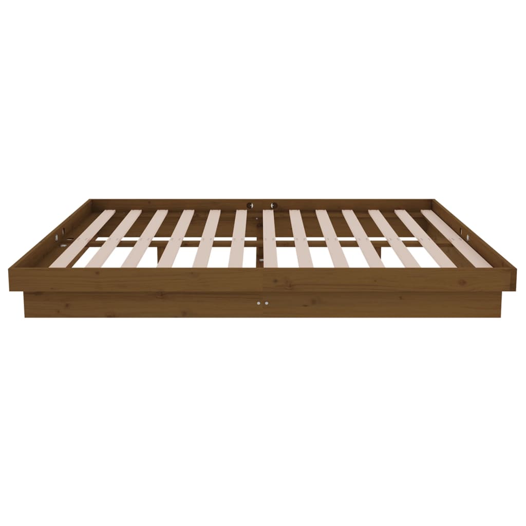 Giroletto senza Materasso Ambra Doppio in Legno Massello