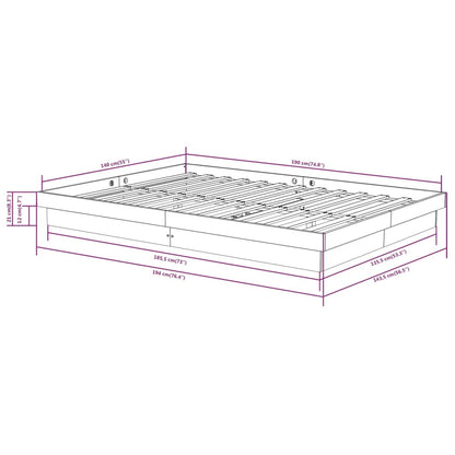 Giroletto in Legno Massello 140x190 cm | homemem39