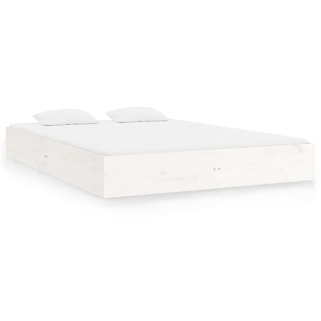Giroletto Bianco in Legno Massello 140x200 cm | homemem39