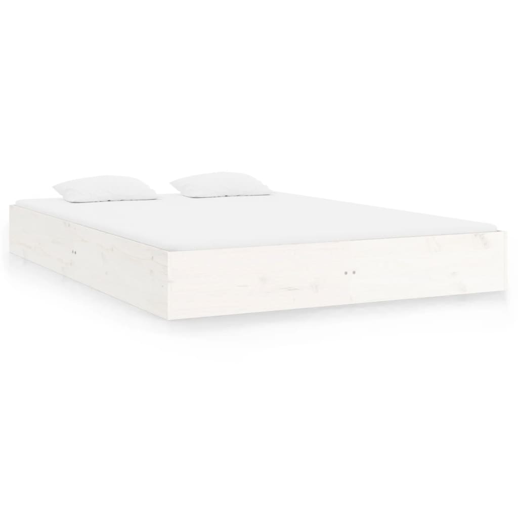 Giroletto Bianco in Legno Massello 120x200 cm - homemem39
