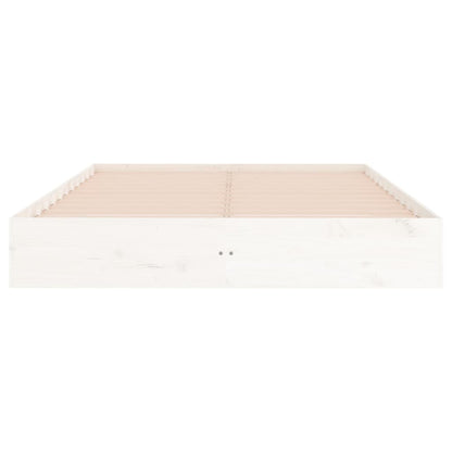 Giroletto Bianco in Legno Massello 120x200 cm - homemem39