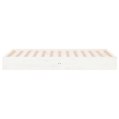 Giroletto Bianco in Legno Massello 90x200 cm - homemem39