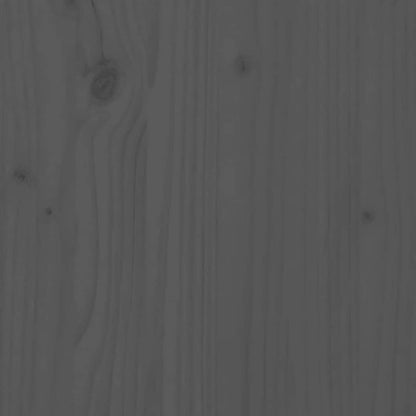 Giroletto in Legno Massello Grigio 75x190 cm Small Single - homemem39