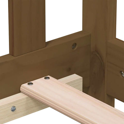 Dormeuse Ambra in Legno Massello di Pino 80x200 cm - homemem39