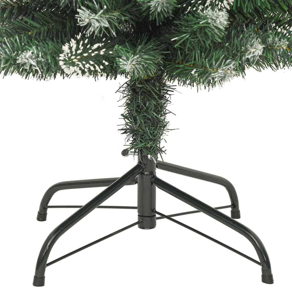 Albero di Natale Artificiale Sottile con Base 120 cm PVC - homemem39