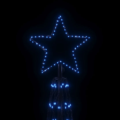 Albero di Natale a Cono Blu 3000 LED 230x800 cm - homemem39