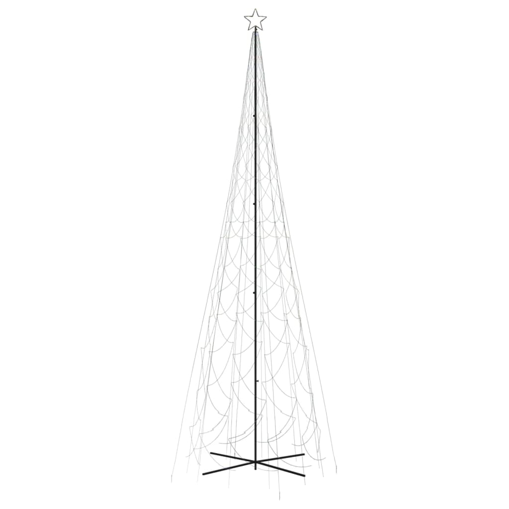 Albero di Natale a Cono Colorato 3000 LED 230x800 cm