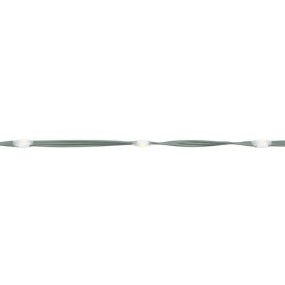 Albero di Natale a Cono Bianco Caldo 3000 LED 230x800 cm - homemem39