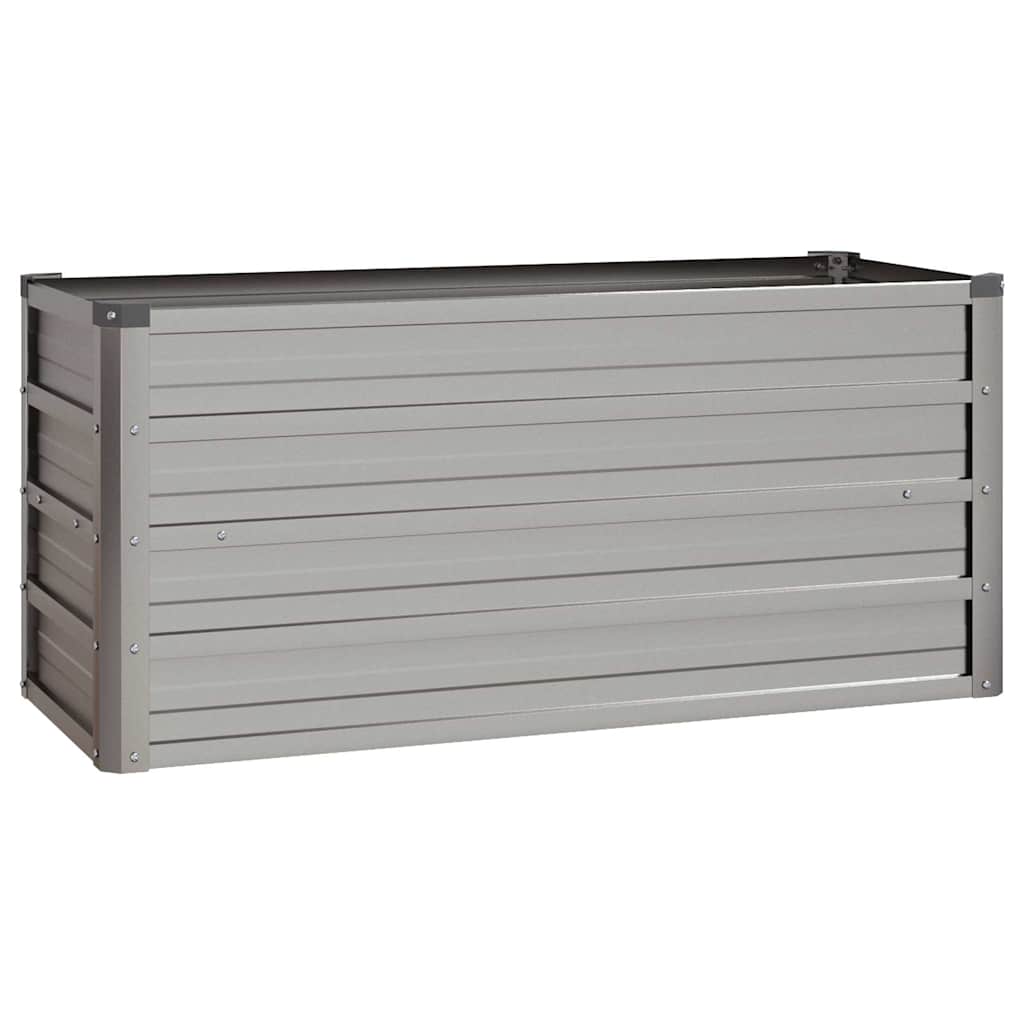 Letto Rialzato da Giardino Ruggine 100x40x45 cm Acciaio Corten | homemem39