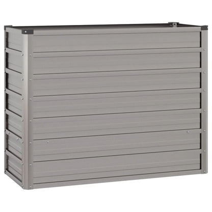 Letto Rialzato da Giardino Ruggine 100x40x77 cm Acciaio Corten - homemem39