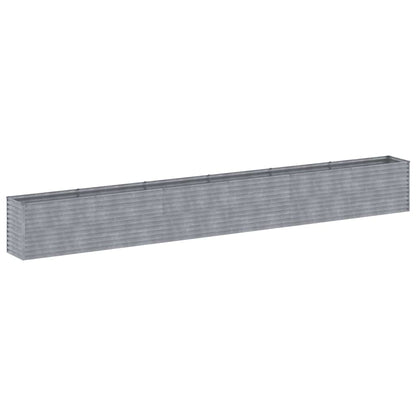 Letto Rialzato da Giardino 578x50x69 cm Acciaio Corten | homemem39