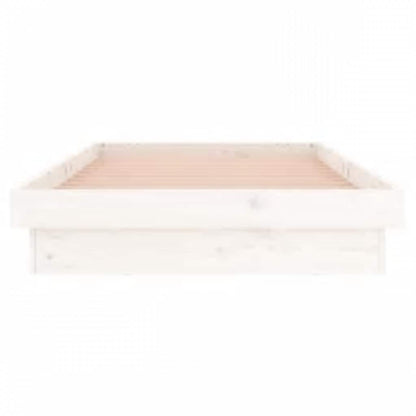 Giroletto con LED Bianco 90x200 cm in Legno Massello | homemem39