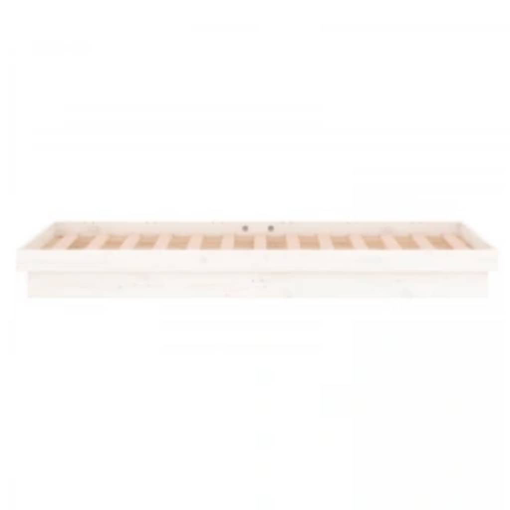 Giroletto con LED Bianco 90x200 cm in Legno Massello | homemem39
